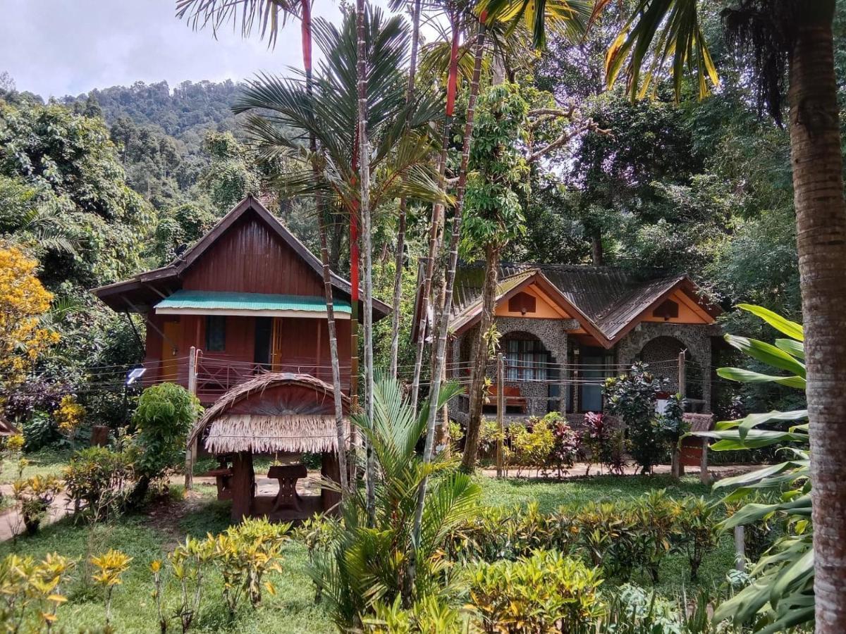 树顶河小屋度假村 度假村 Khao Sok National Park
